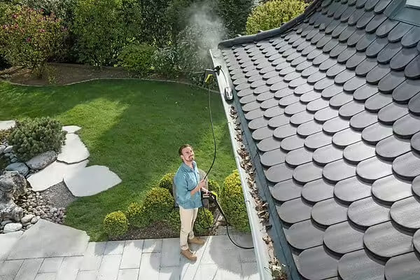 Kit nettoyeur Kärcher haute pression 2-en-1 canalisations et gouttières