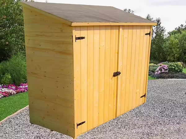 Abri de jardin mural - Bois - 1m2