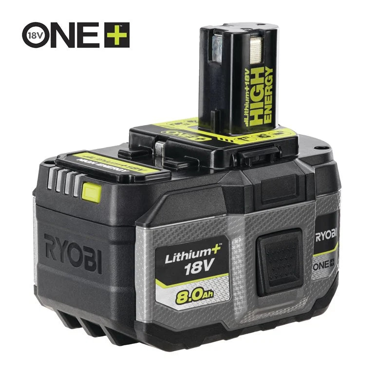 RYOBI - NOUVEAU* BATTERIE LITHIUM+ 18V ONE+™ - 8,0 AH HIGH ENERGY