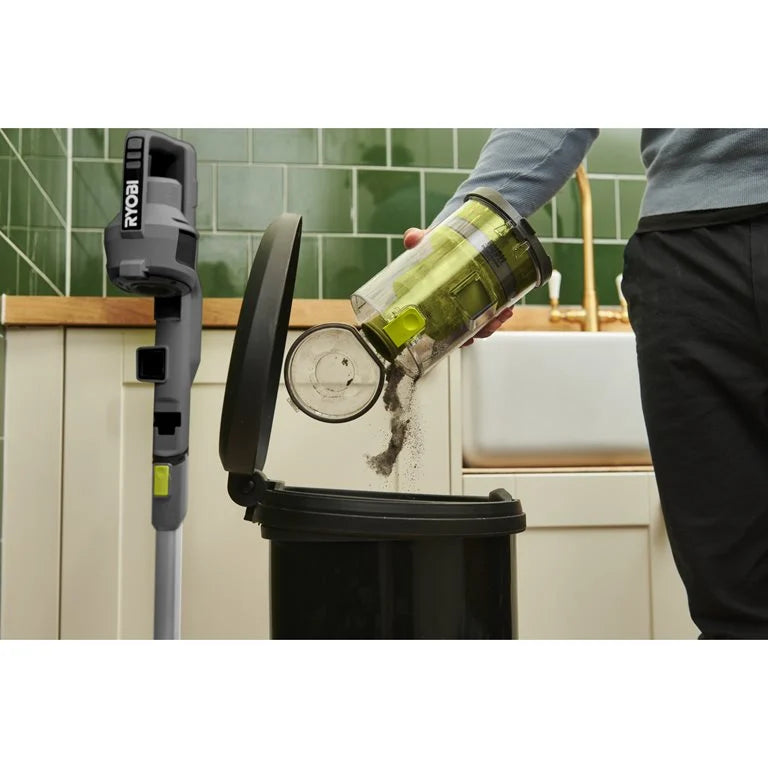 RYOBI - Aspirateur Balai 18V ONE+™ (1 Batterie 4,0 Ah)