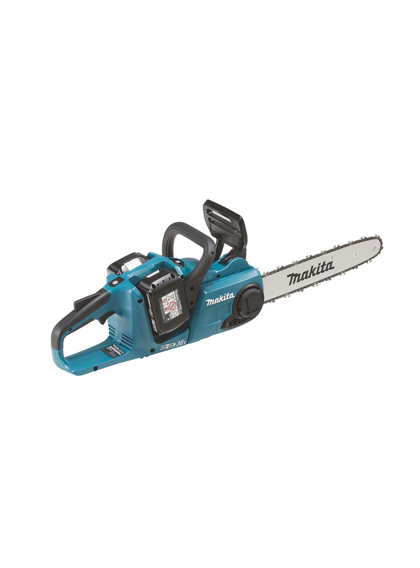 Makita DUC353Z Tronçonneuse 35cm, Li-ion LXT 2x18V avec batterie et chargeur